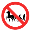 No entry for animal drawn vehicle - Test Pinoy