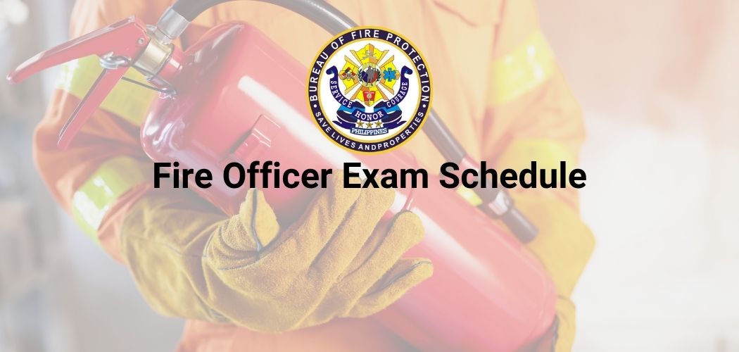 Fire Officer Examination Schedule