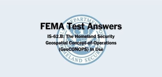 FEMA IS-62.B Test Answers