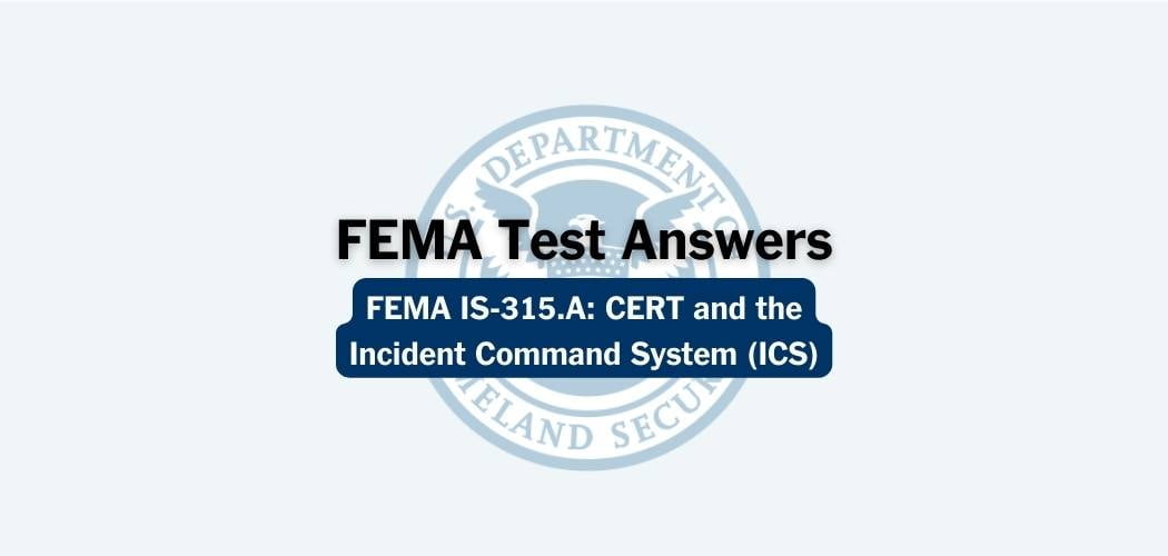 IS-315.A: CERT and the Incident Command System (ICS)
