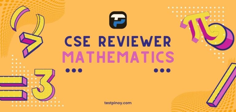 CSE Reviewer in Mathematics