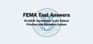 FEMA IS-245.B Test Answers
