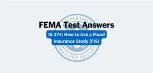 FEMA IS-274 Test Answers