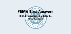 FEMA IS-31.B Test Answers