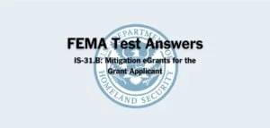FEMA IS-31.B Test Answers