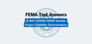 FEMA IS-843 Test Answers