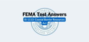 FEMA IS-1113 Test Answers