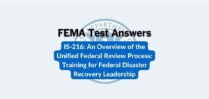 FEMA IS-216 Test Answers