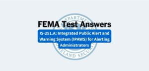 FEMA IS-2200 Test Answers