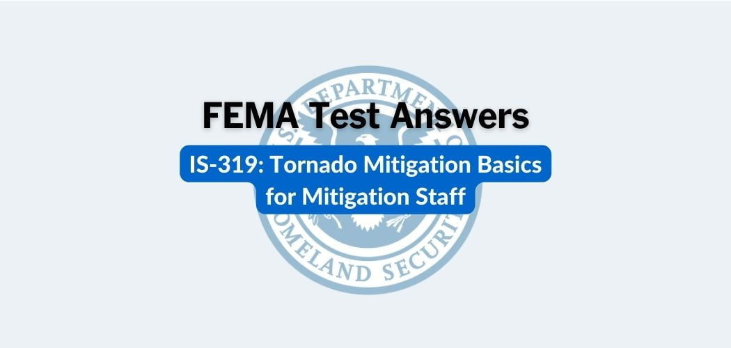 FEMA IS-319 Test Answers